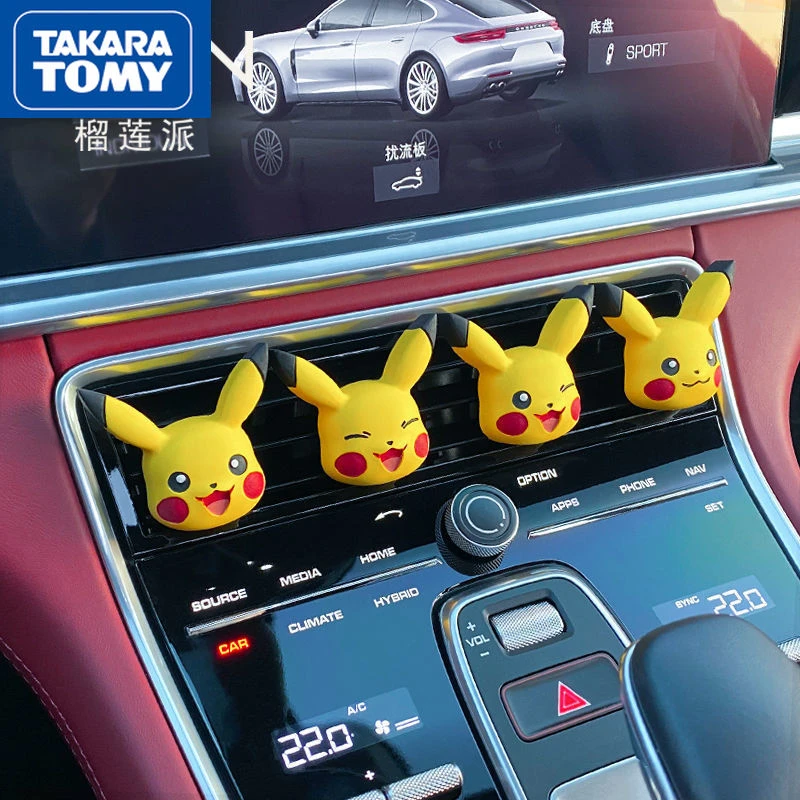 Takara Tomy Pokemon Car Perfume Aromatherapy Car Air Conditioning Air Outlet Clip Car Interior Ornament Decoration Diecasts Toy Vehicles Aliexpress