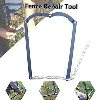 

Portable Garden Yard Farm Fence Guardrail Metal Chain Fixing Repair Hand Tool Home Wire Fence Heavy Duty Garden Fixing Guardrail