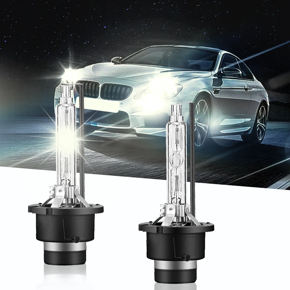 D2R 10000k HID XENON TWO OEM REPLACEMENT Blue BULBS New /& High Quality