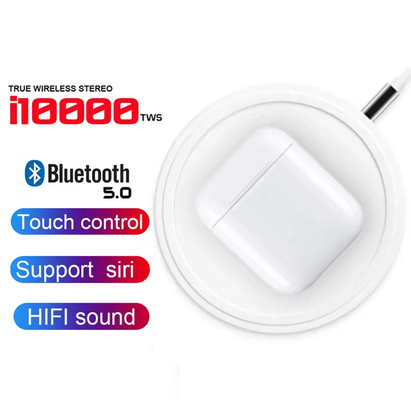 

i10000 TWS Original 1:1 Replica Aire2 Wireless Bluetooth Earphones i10000tws PK i10 i12 i200 i500 i800 i1000 i9000 i9999 TWS