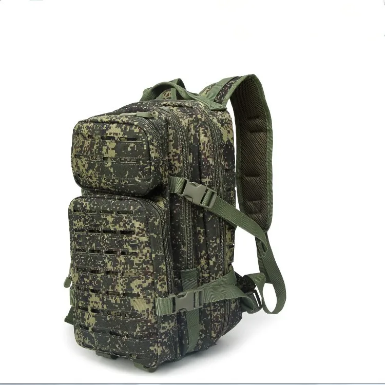

Russia EMR Camouflage Laser Molle Urban Commuting Hiking Camping 25L3P Tactical Backpack Long-term Currently Available