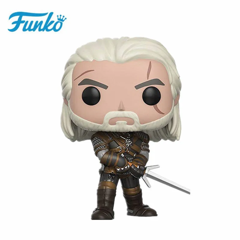 Funko pop Ведьмак эредин Цири гералт из программного обеспечения 3 красный Рыцарь игровая периферийная техника фигурка игрушки Коллекционная модель подарок - Цвет: wicher 149 no box