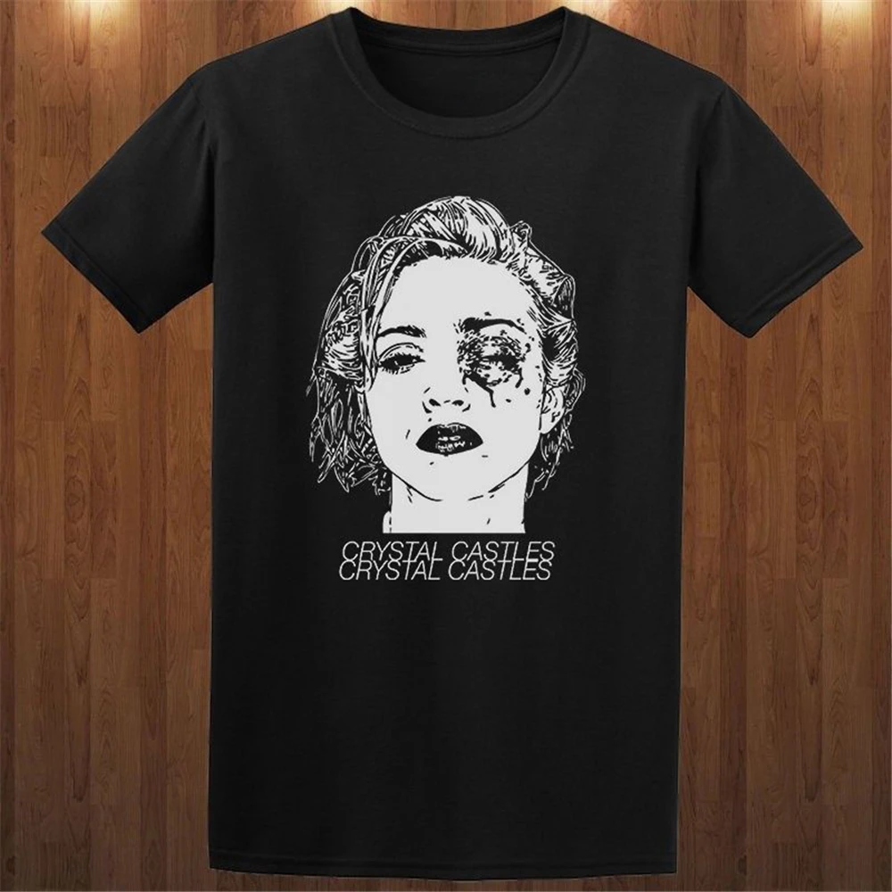 Хрустальные замки футболка S M L XL 2XL 3XL Алиса Стекло Электронный дуэт группа