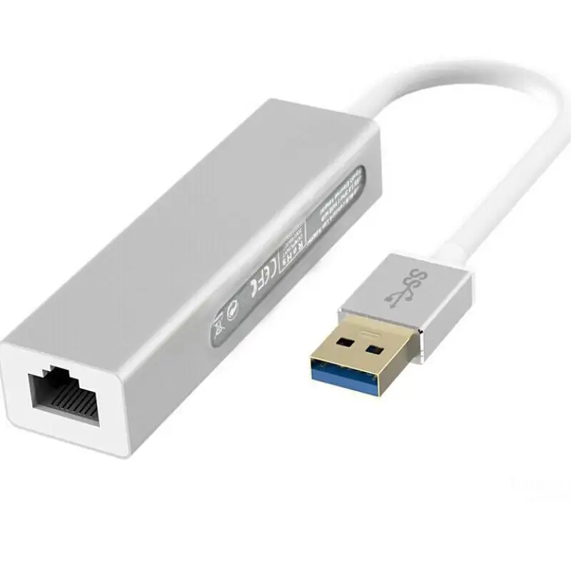Гигабитный Ethernet адаптер 3 порта USB 3,0 концентратор USB к Rj45 Lan сетевая карта Ethernet USB разветвитель для компьютера Macbook
