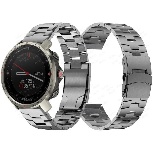 Polar Grit X Pro Smartwatch Also Comes in Titanium