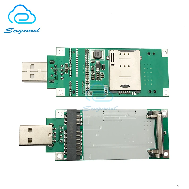 10 шт. мини Pci-express для USB передачи карты с SIM Mini pcie usb адаптера/USB адаптер EC21-E/EC25-E/EC20-E |