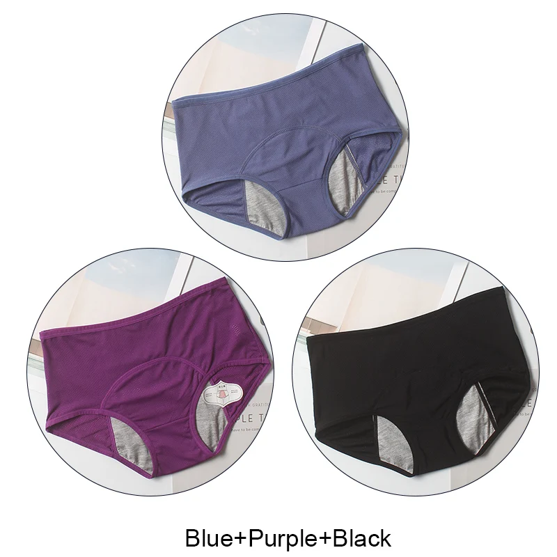 Menstrual Period Underwear Women Modal Cotton Panties Ladies Seamless Lengthen Panties Physiological Leakproof Underwear