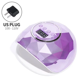 purple US plug