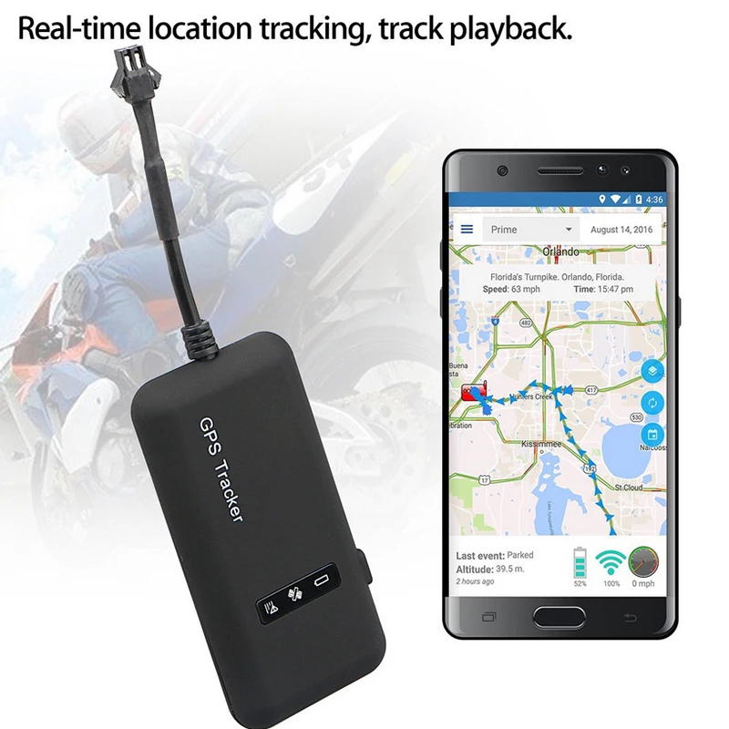 Vehemo 4PIN мини в реальном времени gps автомобильный трекер локатор GPRS GSM устройство слежения автомобиль грузовик Противоугонная сигнализация Позиционирования