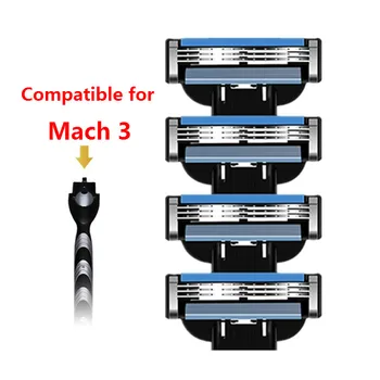

TFLYSHAVE Men's shaver Razor Blade 3 Layer Shaving Razor Machine for Shaving Replaceable Blade for Mach3