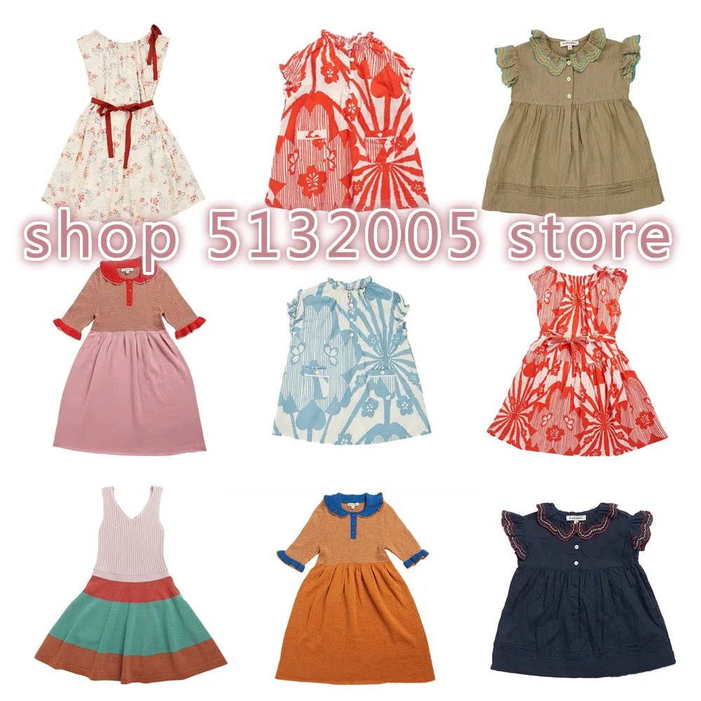 IN STOCK 2020 Spring/summer CBC Same Short Sleeved Girls Dress Knit Princess Knee-Length | Детская одежда и обувь