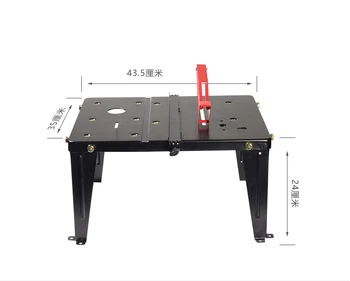 Buy Carpenter Workbench Flip Saw Table Multi-function Compound Portable Household Rack Sliding Electric Circular Saw By PROSTORMER
