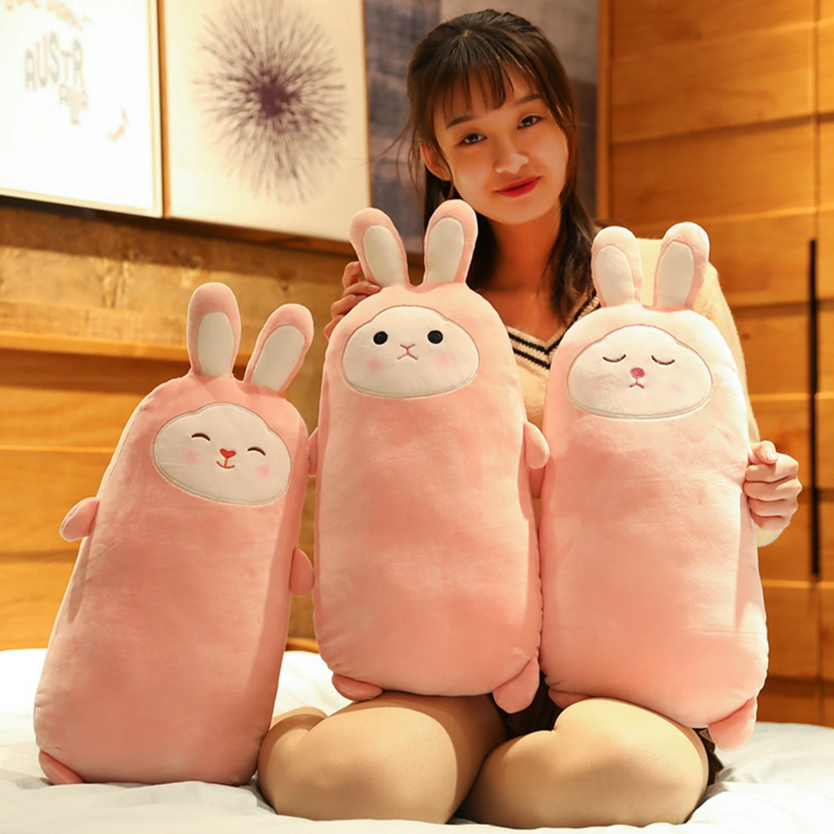 pink bunny squishy