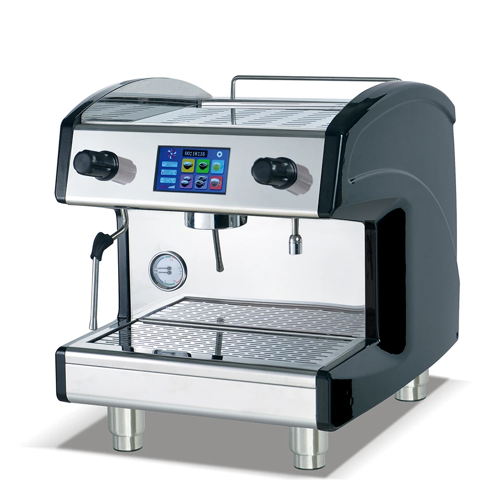 Máquinas de café comerciales, 1 grupo y 2 grupos, Caffe Shop, AC K301T|Cafeteras| - AliExpress