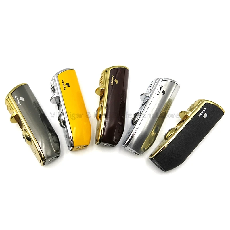 COHIBA металлический Змеиный фонарь в форме рта 3 струйный синий с пламенем