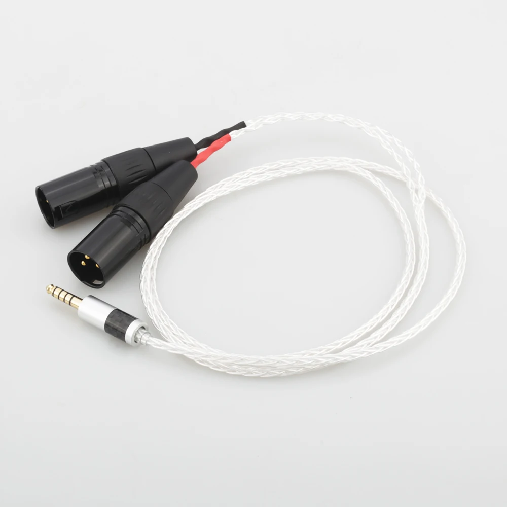 Audiocrast Cable Adaptador de Audio macho balanceado, 8 núcleos
