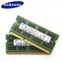 SAMSUNG 8GB (2pcsX4GB) 2Rx8 PC3-8500S DDR3 1066Mhz dizüstü bellek 4G PC3 8500S 1066MHZ dizüstü modülü SODIMM RAM