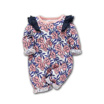 

Toddler Girls Romper Autumn Warm Clothes winter Suit