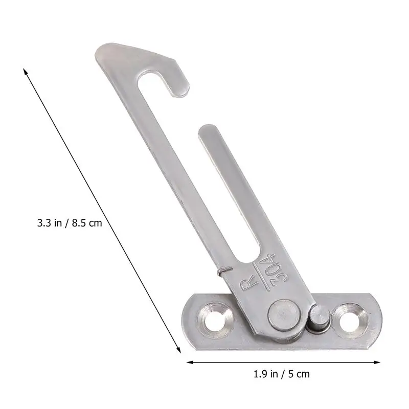 Window Lock Restrictor Lockssliding Stainless Steel Hook Childrenlimiter Child Casement Stay Openingbrace Wind Guards Barn Door