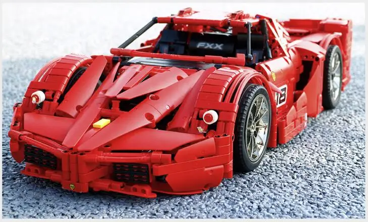 IN STOCK 13085 MOC Technic Series RC Car Super Racing Car 1:8 Remote control Building Blocks Bricks Kids Toys Christmas gift