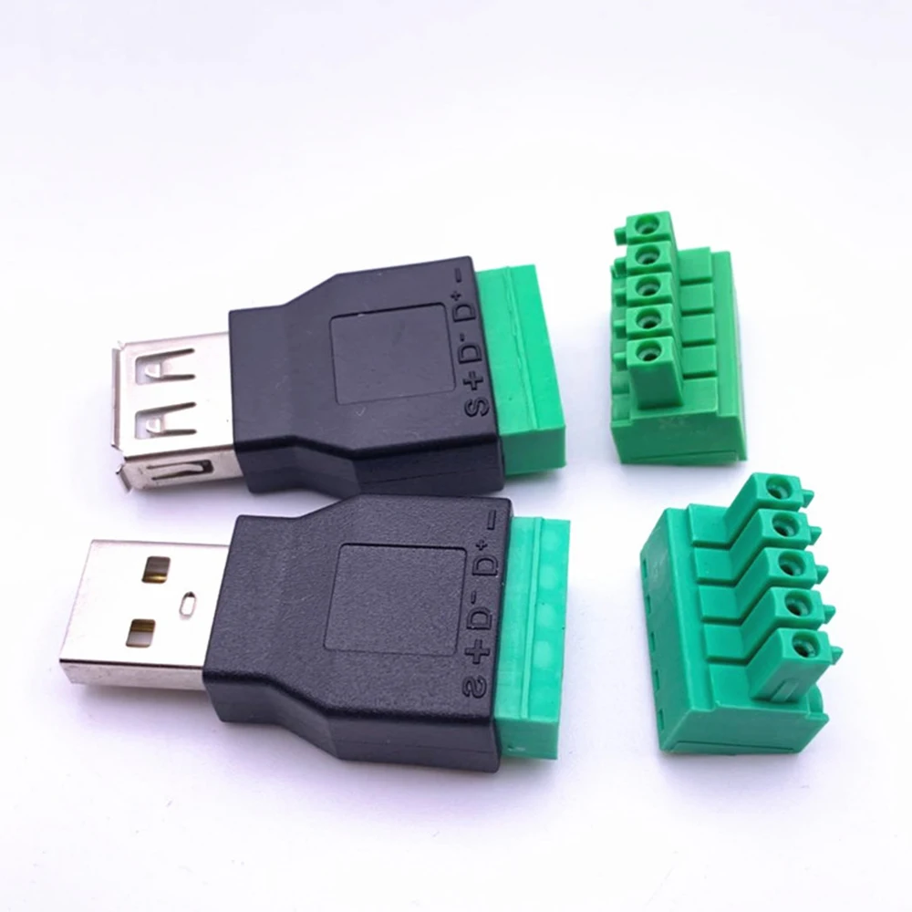 2 USB разъема папа и Мама зеленый|Соединители для садового водопровода| |