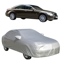 Coperture universali per Auto complete neve ghiaccio polvere copertura parasole UV pieghevole luce argento Auto copertura protettiva per esterni non impermeabile