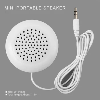 

3.5mm Universal Compitable For Mobile Cell Smart Phone Music Pillow Mini Speaker For ipod MP3 MP4 Player Speakers Accessories