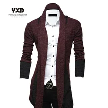 

Plus size Man Casual Spring Autumn Patchwork Sweater Patchwork Full Sleeve Cardigan Men Clothing Men's Sweater mens sweaters new