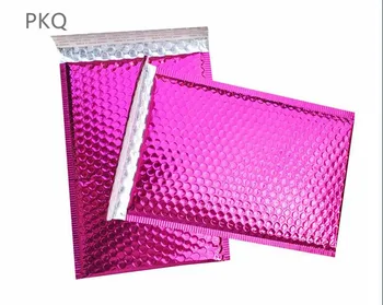 

30Pcs 19x26cm Rose Red Bubble Envelope Bag Foam Envelope Bag Mailers Padded Shipping Envelope With Bubble Business Supplies