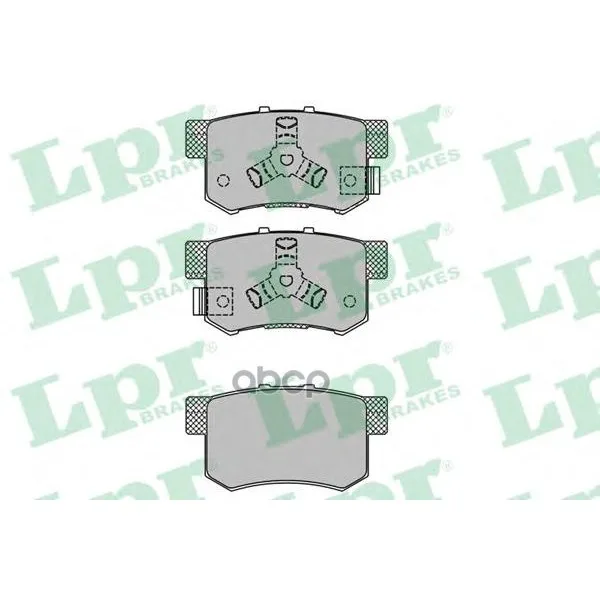Колодки Тормозные Honda Accord 2.0-2.4 Акпп 08-/Cr-V Ii 02-06/Fr-V 05- Задние Lpr 05p1404 Lpr арт. 05P1404