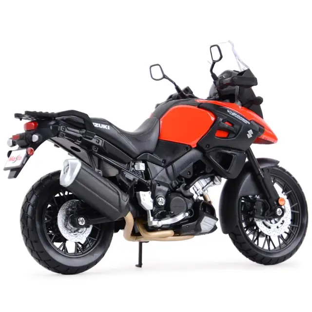 Maisto 1:12 Suzuki V-Strom Static Die Cast Vehicles Collectible Hobbies Motorcycle Model Toys 3