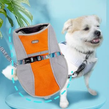 

Deppet dog vest Summer Cooling Harness Adjustable Pet Mesh Reflective Vest Coat Cooler Reflective Soft Mesh