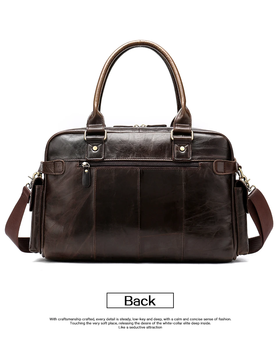 Мужские портфели кожаная сумка для ноутбука Мужская натуральная кожа офисная сумка для мужчин бизнес 14 дюймов перевозка документов
