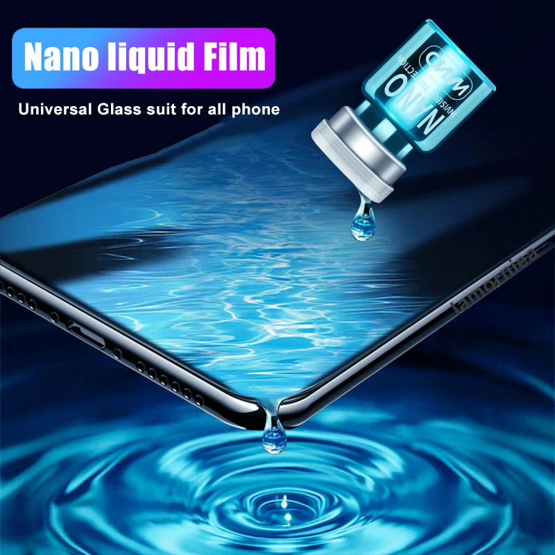 Lamorniea Nano защита для жидкокристаллического экрана iPhone 7 8 Plus XS MAX Xiaomi samsung huawei