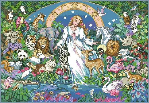 

FF MM Gold Collection Counted Cross Stitch Kit Cross stitch RS cotton with cross stitch Dim 03797