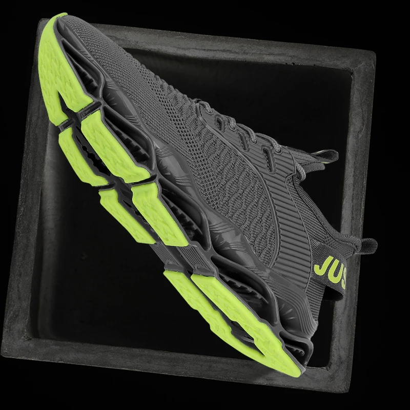 Новинка 2019 дышащие мужские кроссовки для бега спортивная обувь осенние