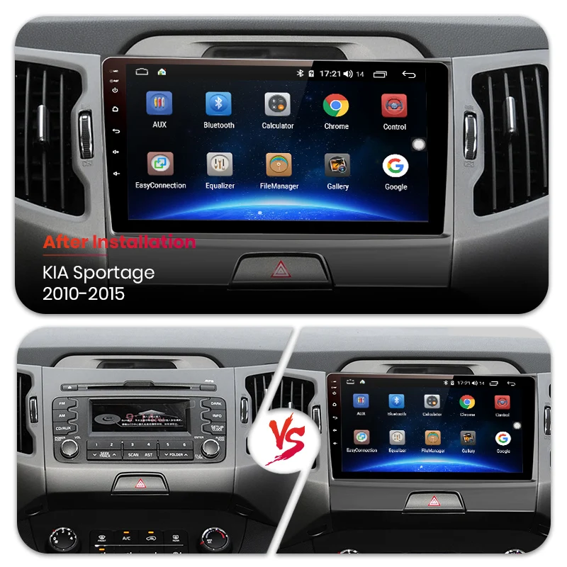 Junsun V1 pro 4G+ 64G Android 9,0 DSP для Kia sportage 3 4 2010 2011- автомобильный Радио Мультимедиа Видео плеер gps 2 din dvd