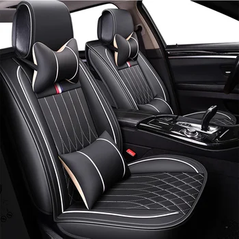 

High quality leather auto car seat covers For lada granta Hyundai Kia rio VW polo Renault Chevrolet cruze car seat cushion