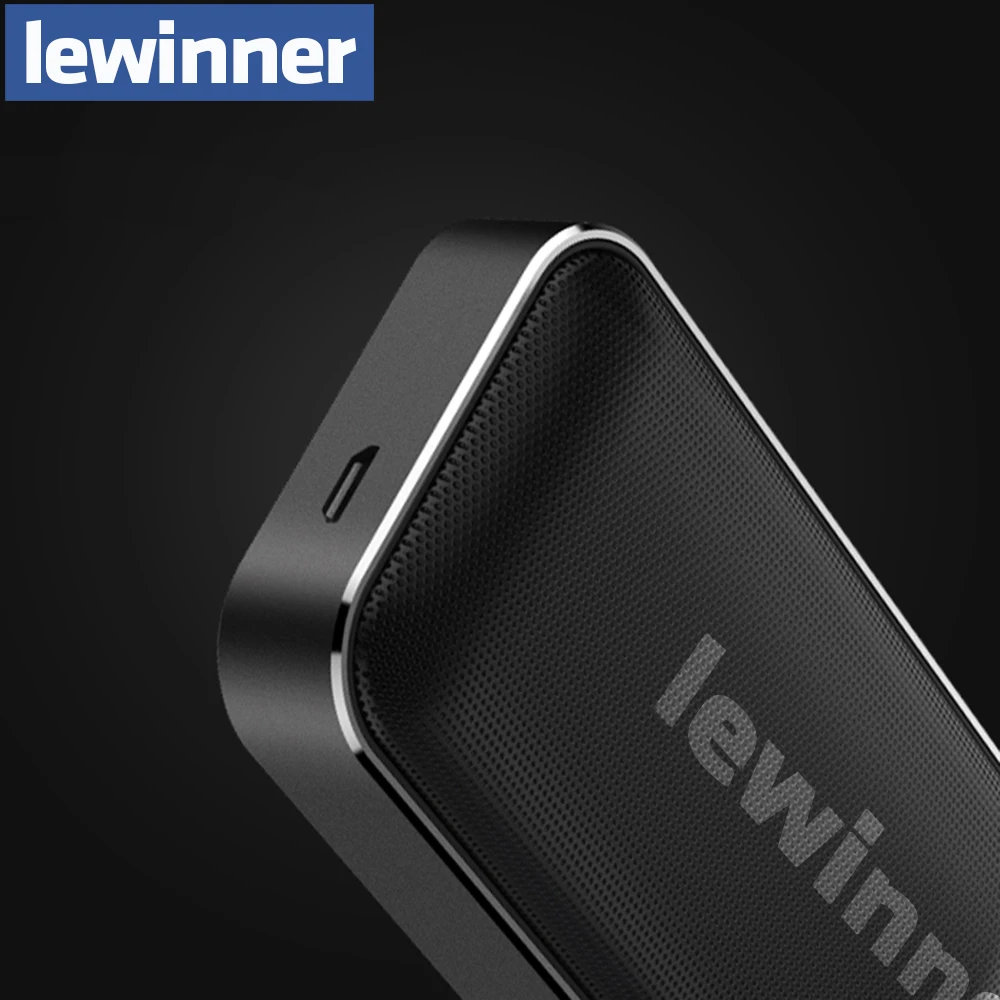 Lewinne Portable Wireless Bluetooth Speaker Mini Small Metal Portable Music Sound Box Handsfree Outdoor Bass Subwoofer for phone