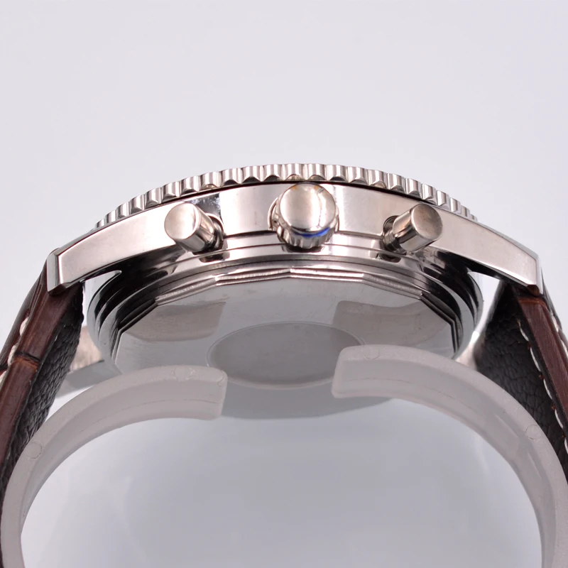 Мужские часы Топ люксовый бренд спортивные наручные часы хронограф кварцевые Военные Натуральная Кожа Дата мужские часы Relogio Masculino A8