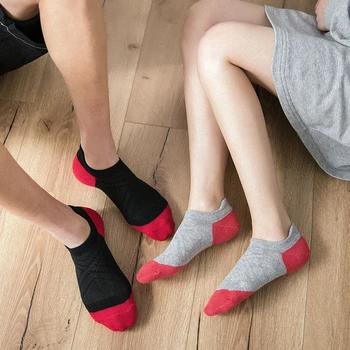 

2020 Fashion New Men's Thin Cotton Short Socks Male Harajuku Happy Socks Spring Summer Sport Breathable Women's Boat Socks