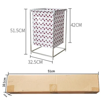 

Foldable Laundry Basket Waterproof Large storage basket Bathroom dirty clothes organizer