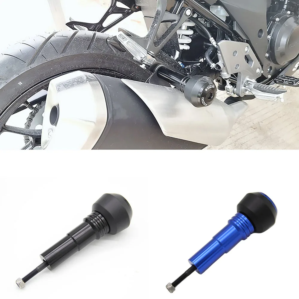 

Motorcycle Exhaust Sliders Crash Protector For Suzuki GSX250R GSX250 GW250 DL250 GW 250 Muffler Frame Slider Anti Crash Caps