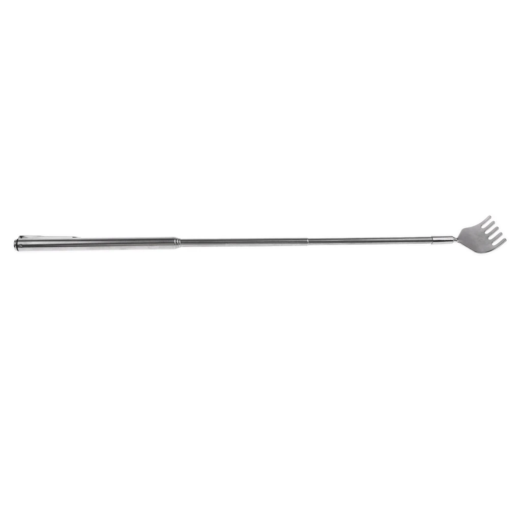 Portable Extendable Telescopic Claws Metal Back Scratchers / Hand Massager / Backslap for Home Elderly
