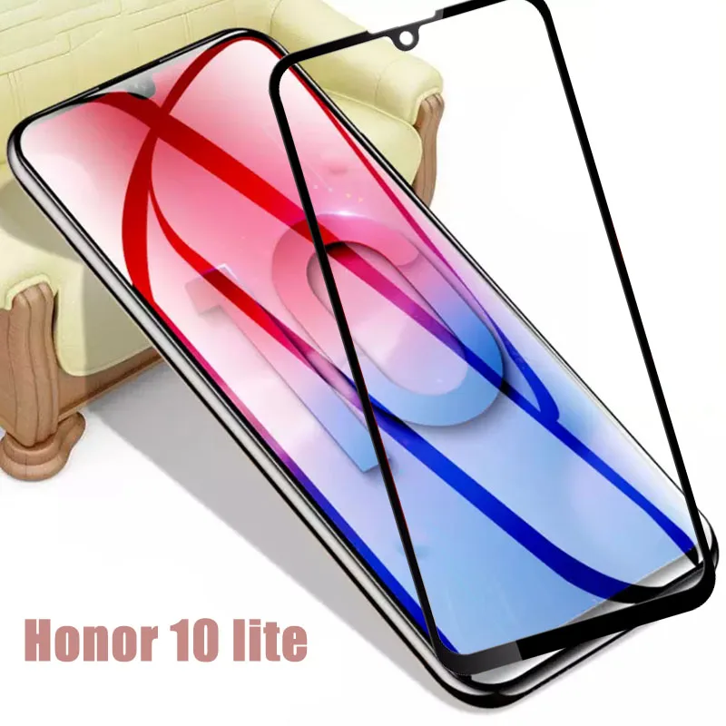 

protective glass on the for huawei honor 10 lite 9 lite screen protector honor 10 9 8 light 10lite huaway honor10 Tempered glass