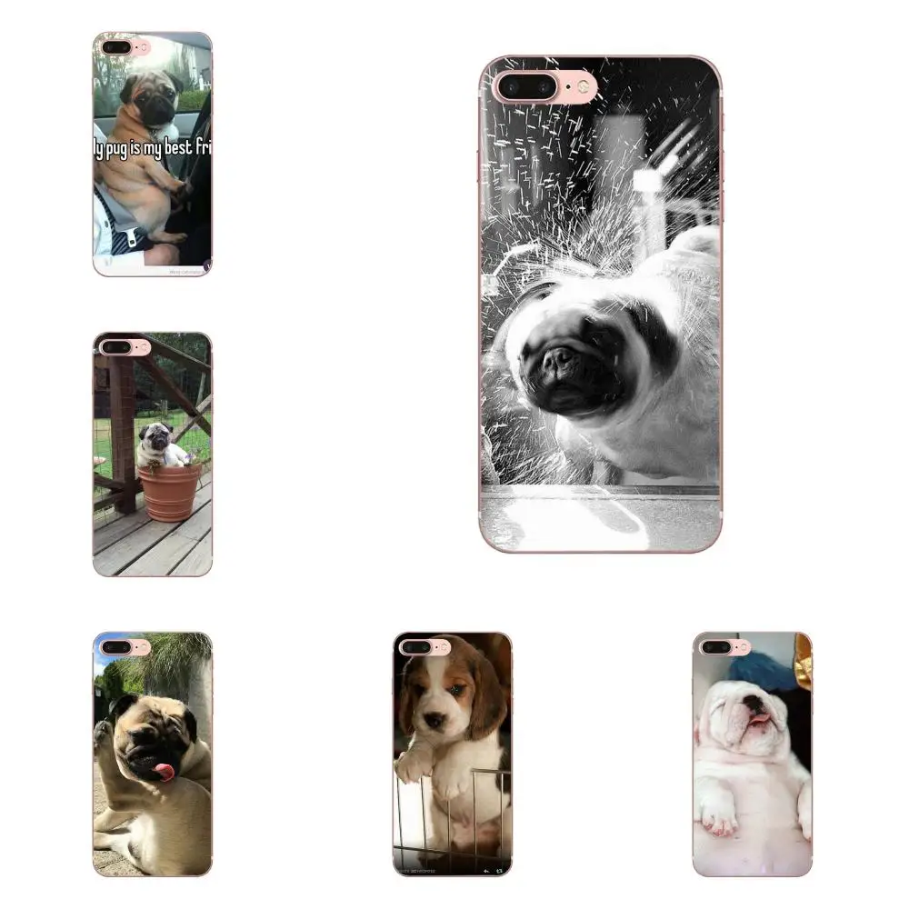 For HTC U11 Life Capa Plus U 11 U12 TPU Mobile Phone I Love My Dachshund Dog Pug | Мобильные телефоны и аксессуары