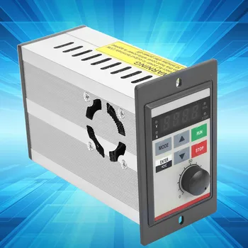 

VFD Inverter 0.4KW 220V V/F closed loop Variable Frequency Drive Single Phase Frequency Converter For Motor Speed Control