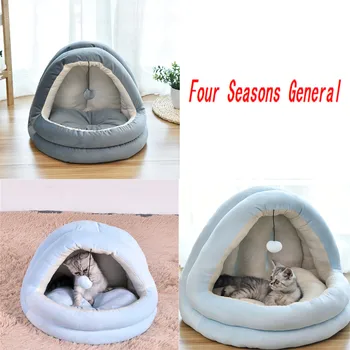 

Pet supplies cat's house Universal cat bed in autumn and winter New product Selling winter Dropshipping Accessories tool decora