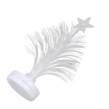 Led Colorful Luminous Christmas Tree Mini Fiber Tree Decorations Night Light Christmas Luminous Lights