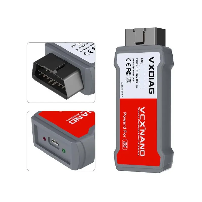 VXDIAG VCX NANO obd2 диагностический инструмент автоматический сканер WIFI/USB